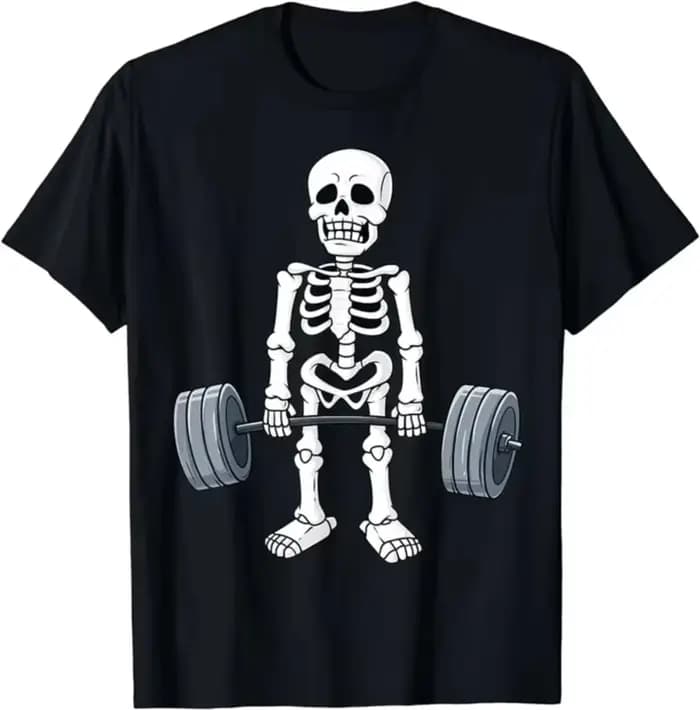 T-shirt de Sport tendance crâne pour hommes et femmes
