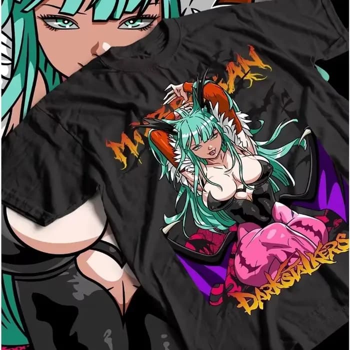 Vêtements pour hommes, T-shirt Morrigan Aensland
