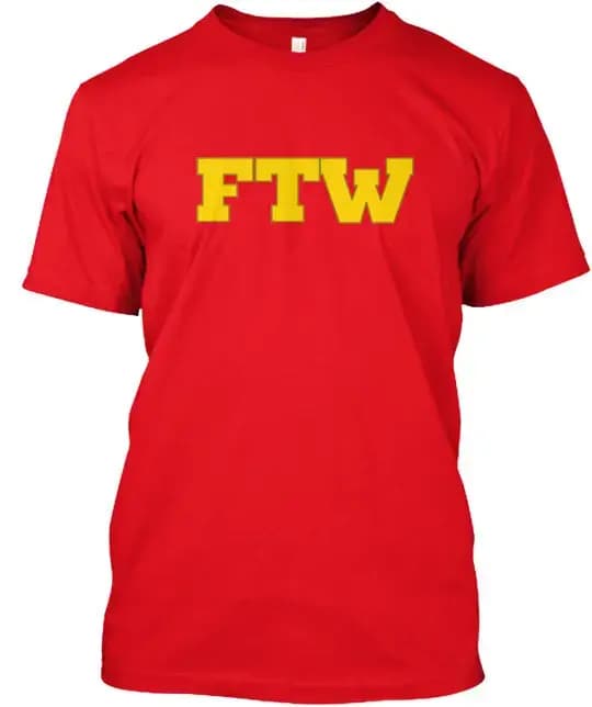 T-shirt Ftw taille S à 5XL