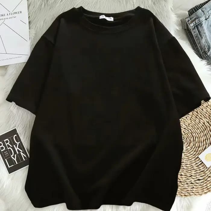 T-shirt graphique Y2K à col rond et manches courtes pour femme
