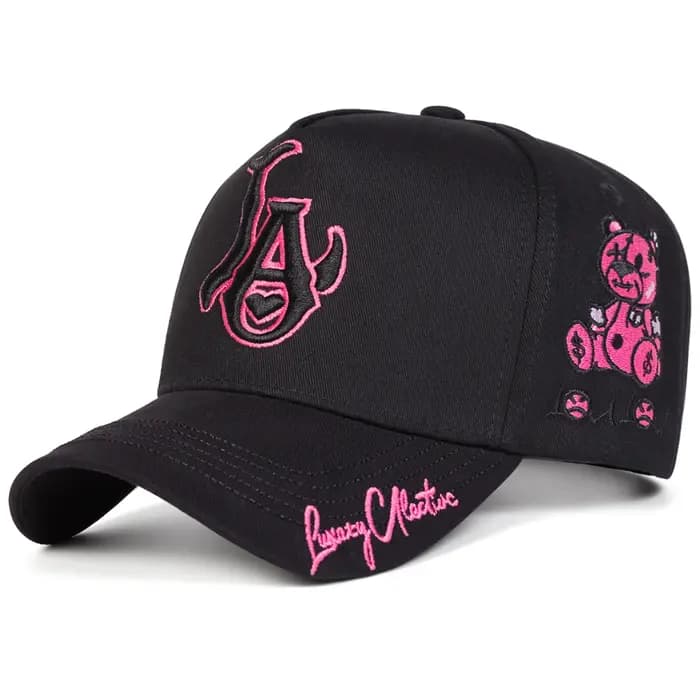 Casquette de Baseball unisexe avec broderie LA Love