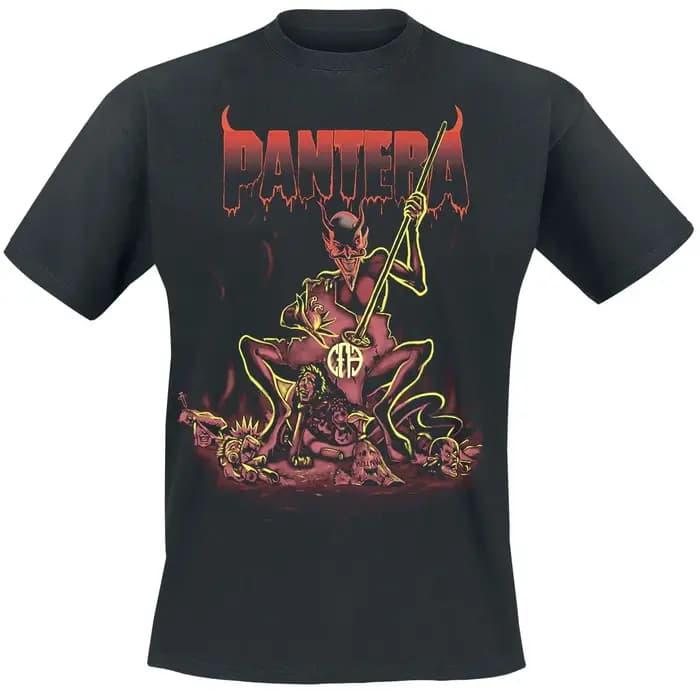 T-Shirt avec Logo Pantera pour hommes et femmes