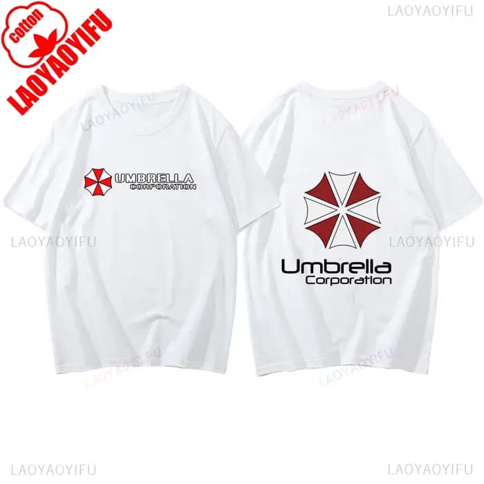 Umbrella Corporation même Style imprimé T-shirt été à manches courtes décontracté mode Sport T-shirt