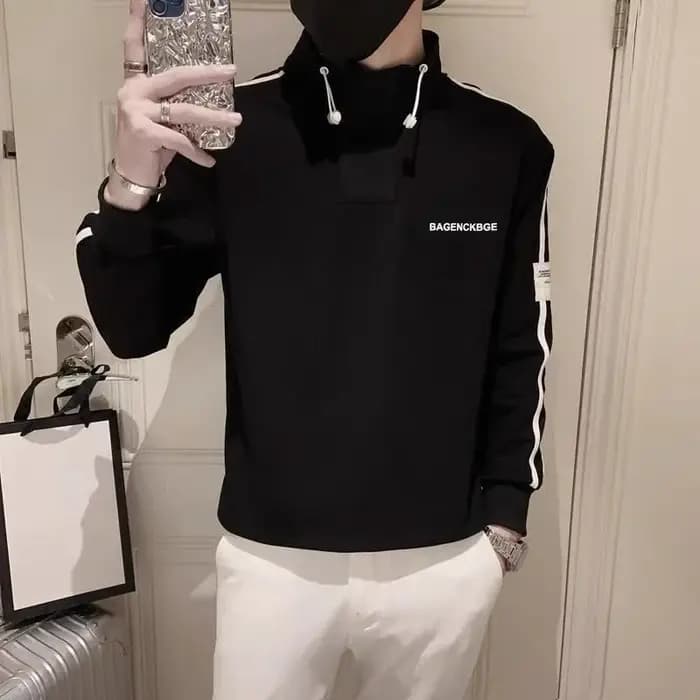 Sweat-shirt sans capuche pour homme