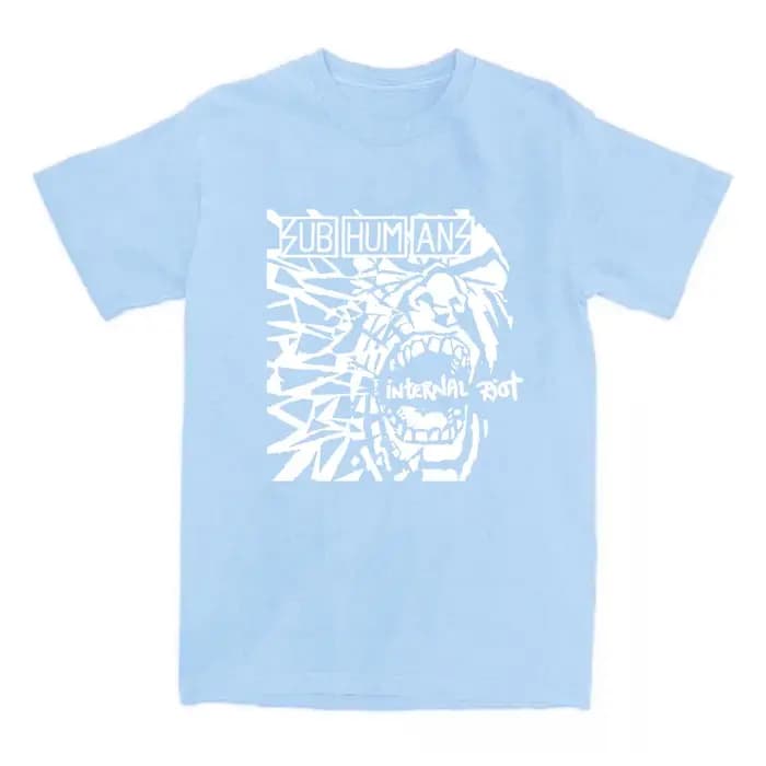 Streetwear subhumains groupe de Rock graphique t-shirts Grunge mode femmes hommes été T-shirt décontracté Hip Hop