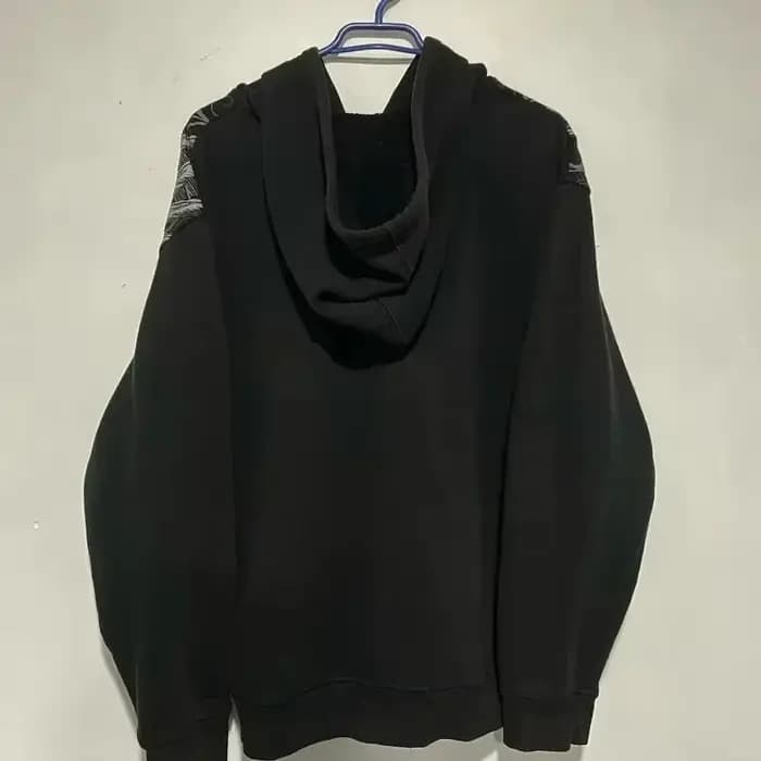 Sweat à capuche noir Super Skull Aviation pour hommes