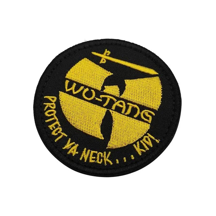 Patch en tissu classique Hip-Hop Wu-Tang Clan