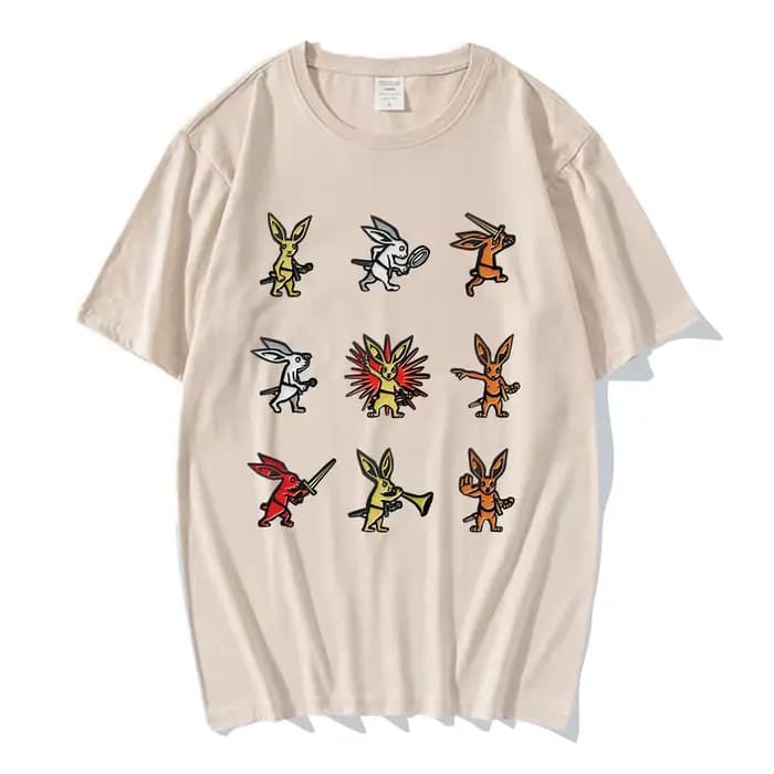 Game Kingdom Come: Deliverance Il lapin T-shirt unisexe Streetwear Hip Hop coton à manches courtes hommes/femmes t-shirts imprimer vêtements