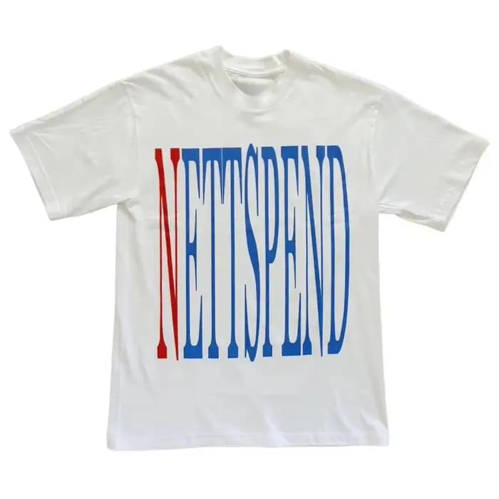 Nouveaux t-shirts Nettspend Invert Tour pour hommes, t-shirts en coton Hip Hop Skateboard Street, vêtements d'intérieur pour l'automne et l'hiver, streetwear