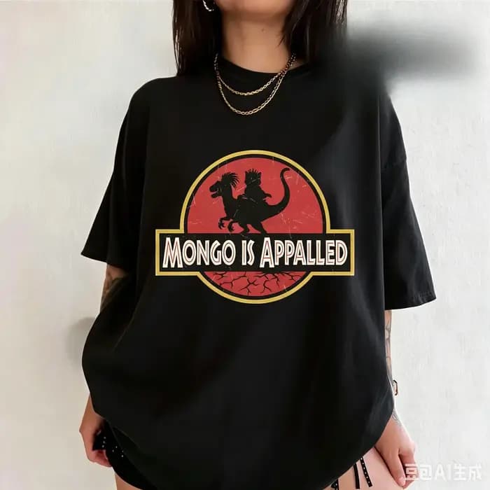 T-shirt Summer Mongo Is Appalled, Dungeon Crawler Carl Donut Mongo Sci-Fi Tee, T-shirt d'été unisexe
