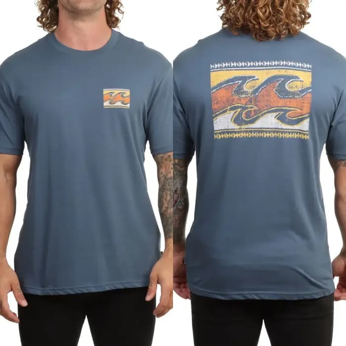 T-shirt en coton graphique Pop Billa Surfing Bong unisexe, manches courtes, tendance, marque de luxe, décontracté, vintage, pour l'été