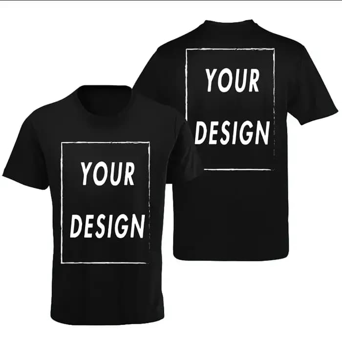 T-shirt personnalisé pour hommes et femmes