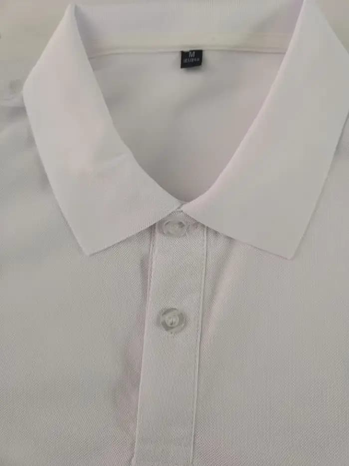 Polo à manches courtes pour hommes