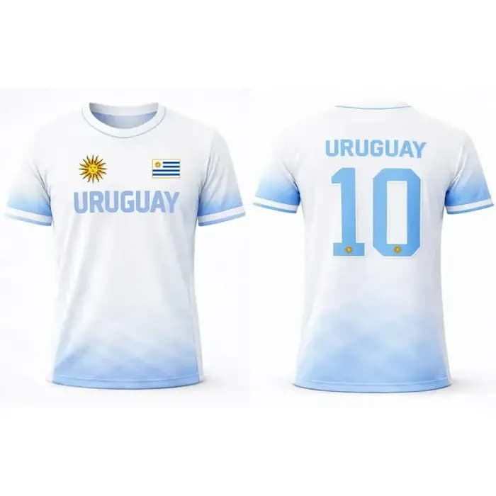 T-shirt imprimé soleil uruguayen