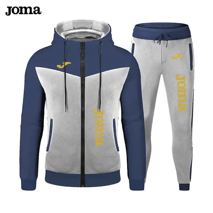 Ensemble pantalon et veste zippée unisexe Joma Trendy Color Block