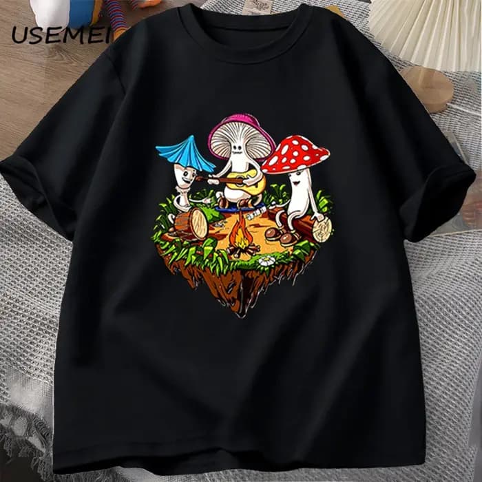 T-shirt graphique drôle Hiphelicopter Magic pour hommes
