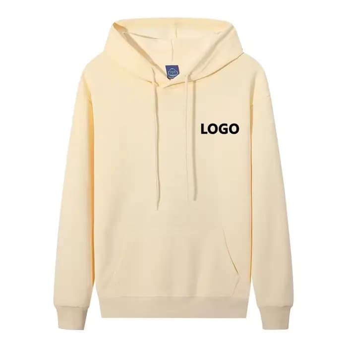 Sweat à capuche personnalisé 60% coton pour hommes et femmes