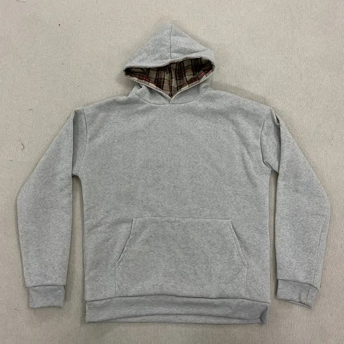 Sweat à capuche ample unisexe américain Hip-Hop imprimé écossais Y2K pour automne hiver hommes femmes
