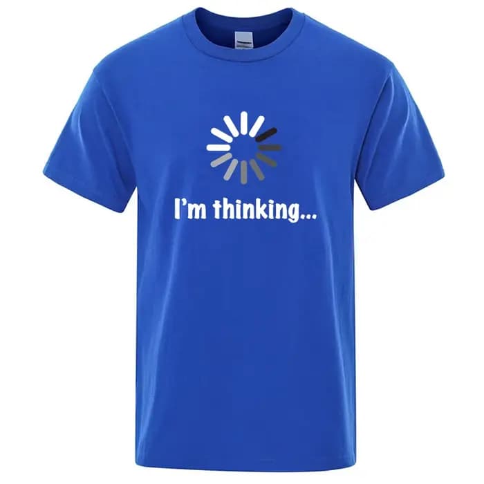 T-shirt pour homme en coton mélangé de haute qualité