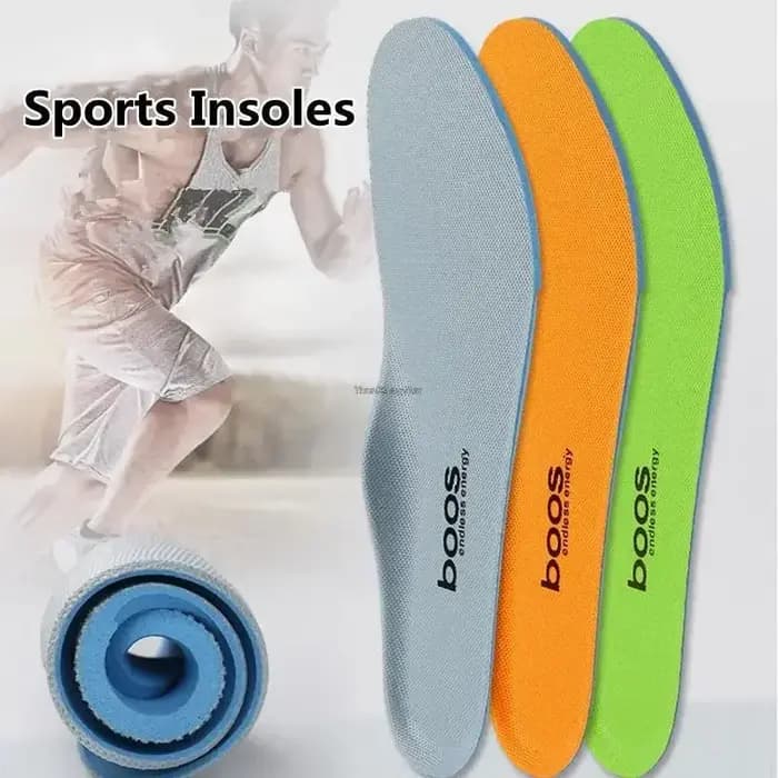 Semelles intérieures de sport absorbant les chocs