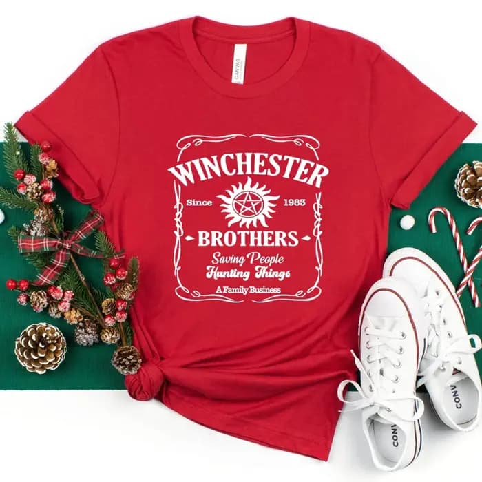 T-shirt inspiré de la série télévisée Winchester Brothers