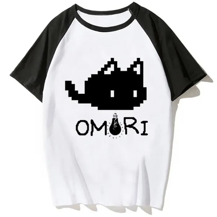 Omori t-shirts femmes japonais été t-shirt fille bande dessinée vêtements