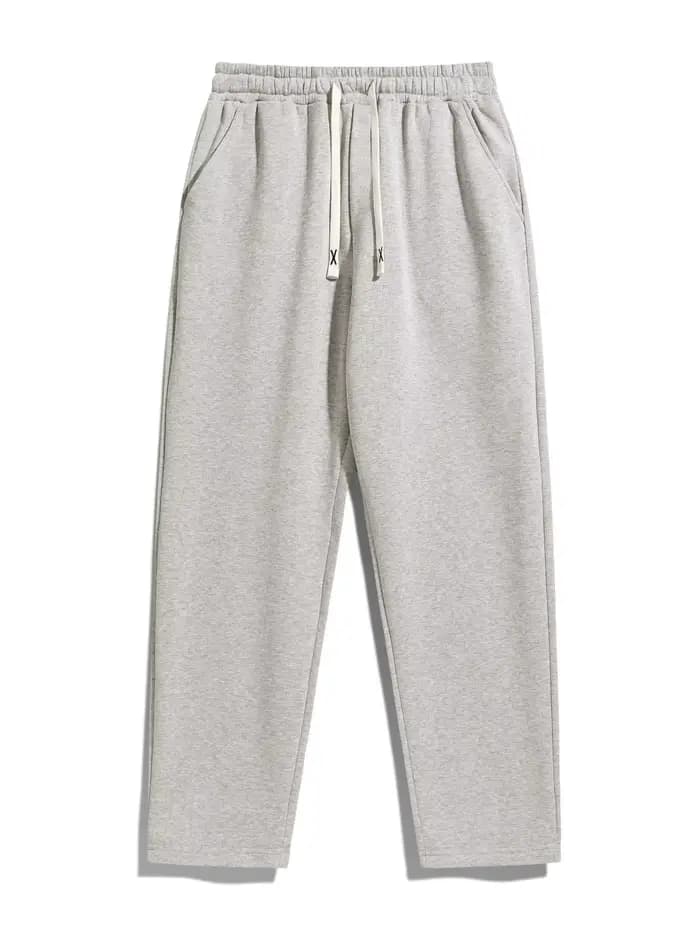 Pantalon de sport décontracté pour homme, 5 pièces, coupe droite, tissu confortable, idéal pour les