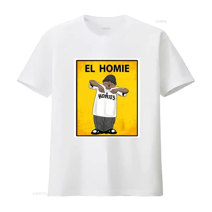 T-shirt El Homie Loteria vintage