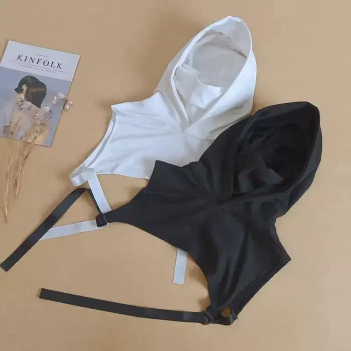 Sweat à capuche court Punk Hip Hop pour femmes