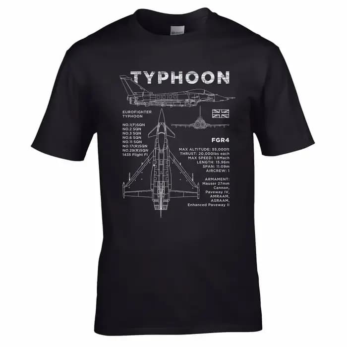 RAF Eurojean Vophoon Blueprint T-Shirt 100% Coton O-cou D'été À Manches Courtes Casual Hommes T-shirt Taille S-3XL