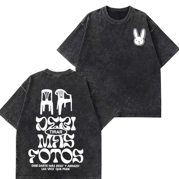 T-shirts décontractés en coton pour hommes et femmes, style vintage délavé, merch DTMF, collection D