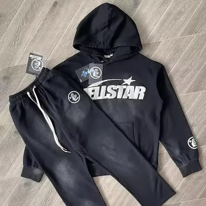 Sweat à capuche HS Uniform Big Logo Wash Water Heavy Industry