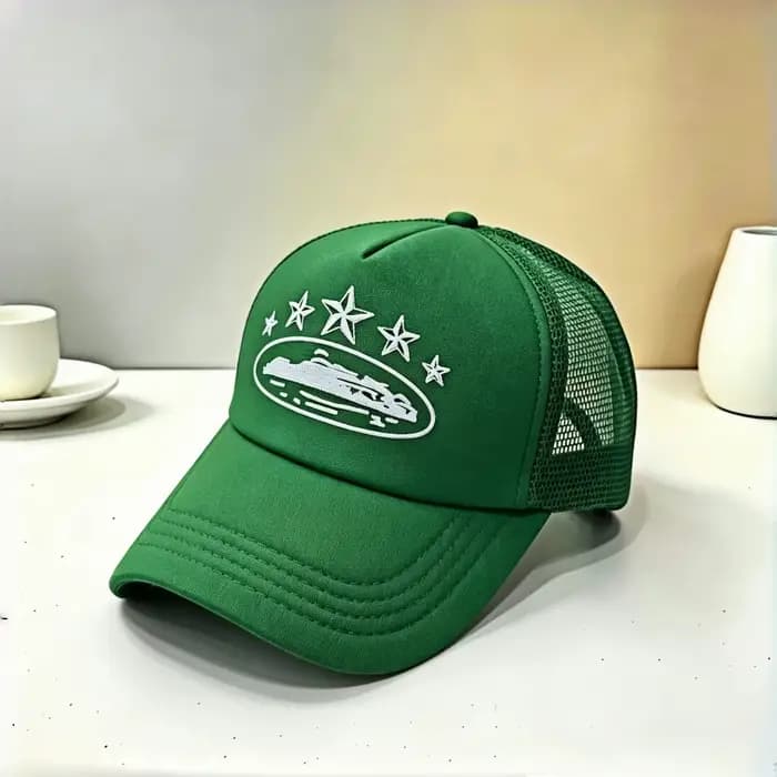 Nouvelle casquette de baseball tendance européenne et américaine avec imprimé unique de bateau de croisière