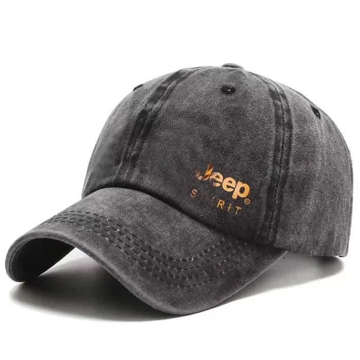 Casquette Jeep vintage en coton lavé, casquette à visière souple, casquettes de baseball pour hommes