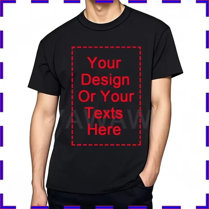 T-shirts homme sur mesure coton été votre conception ici t-shirts pour hommes femmes T-shirt personn