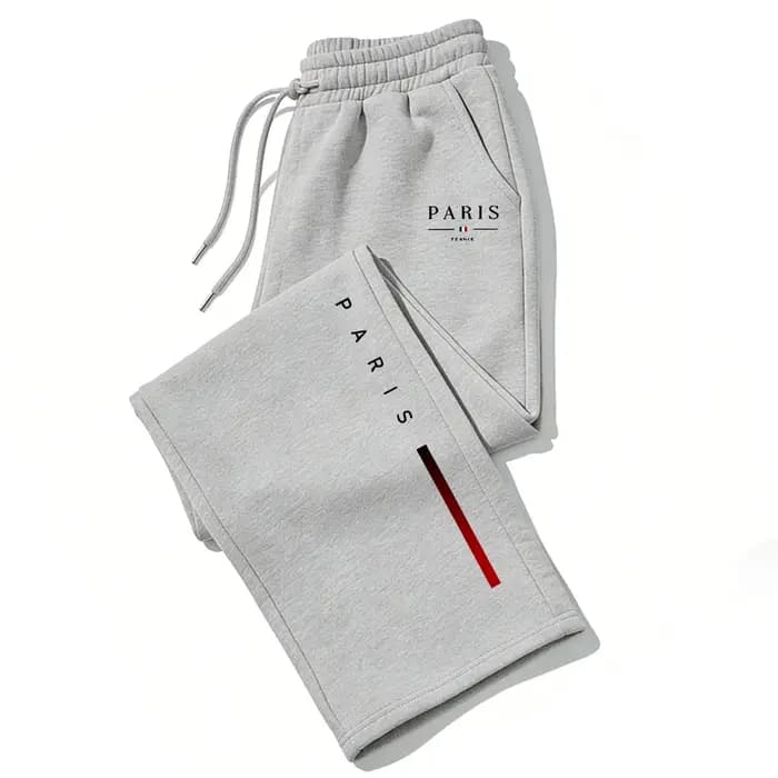 Pantalon large imprimé PARIS