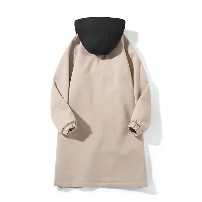 Trench-Coat à capuche pour hommes