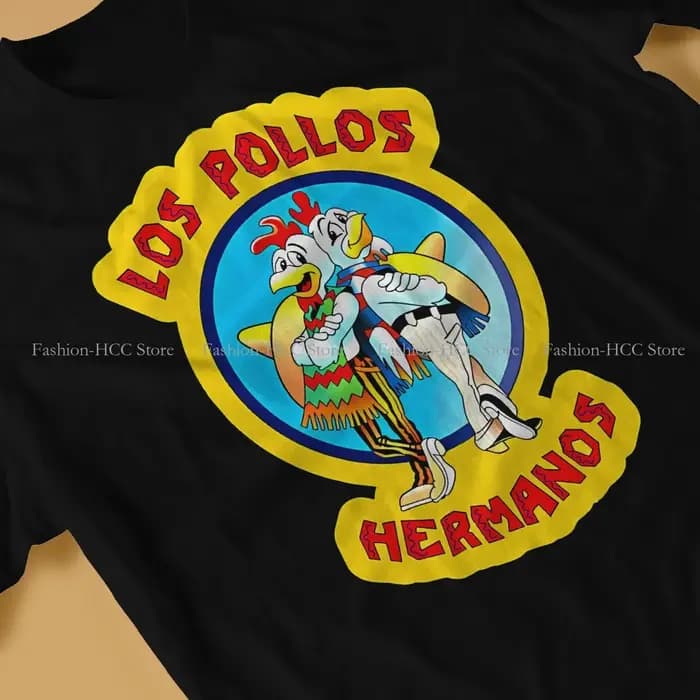 T-shirt en pur coton imprimé Los Pollos Hermanos pour homme