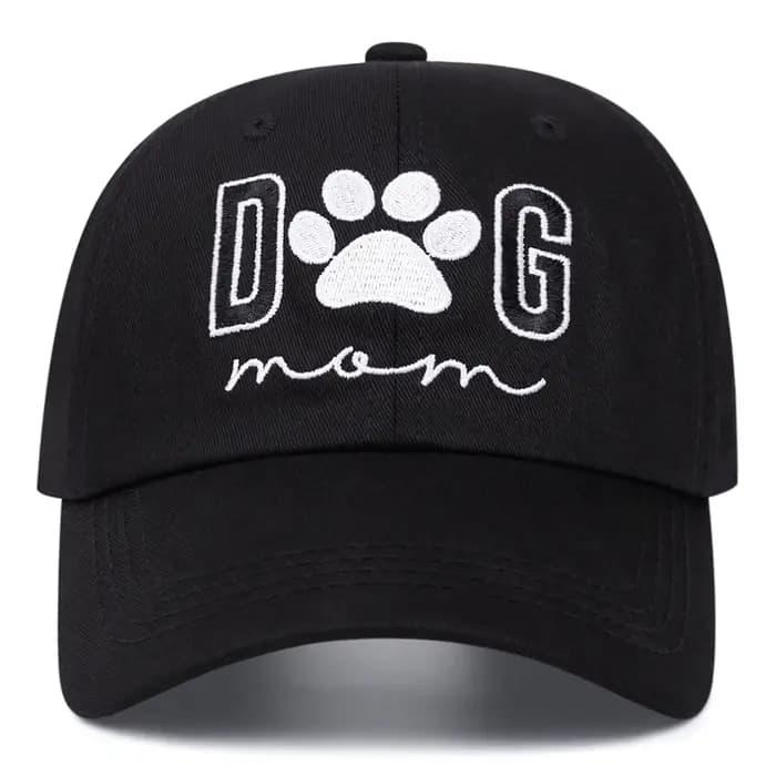 Casquettes de baseball brodées avec empreintes d'animaux pour femmes et hommes