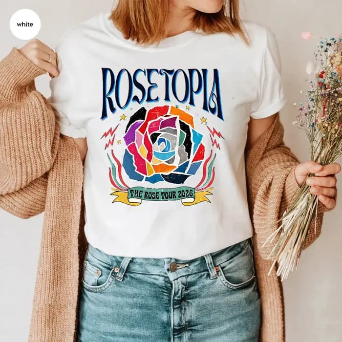 T-shirt The Rose Rosetopia 2026 World Tour