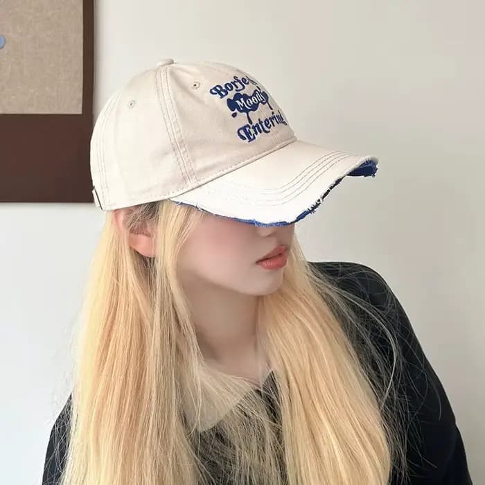 Casquette de Baseball de rue avec lettres Punk brodées pour hommes et femmes