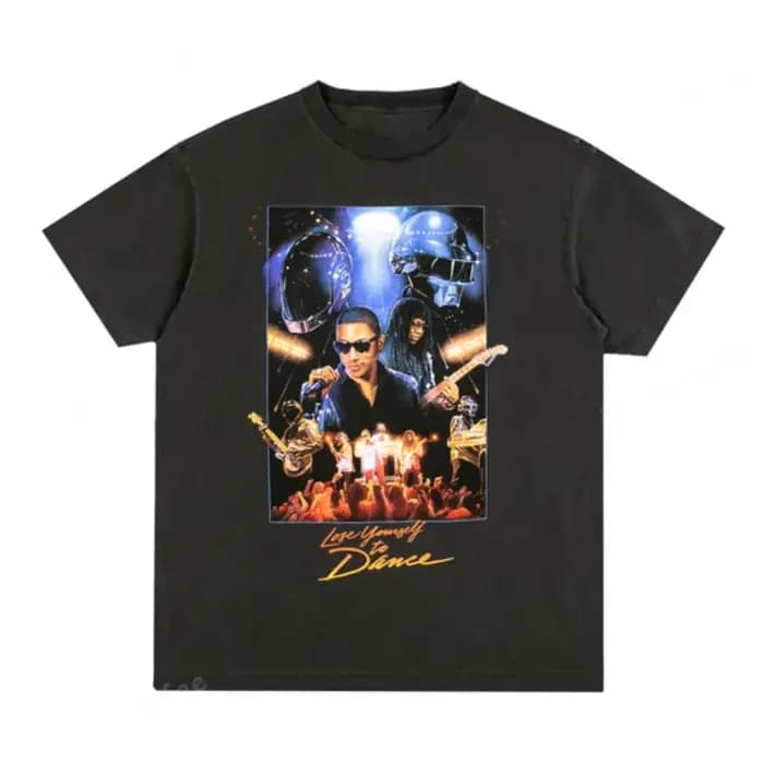 Nouveau T-shirt d'été Daft Punk 2026 pour homme