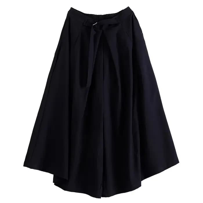 Streetwear japonais Baggy mode décontracté pantalon à jambes larges hommes Punk Hip Hop jupe pantalo