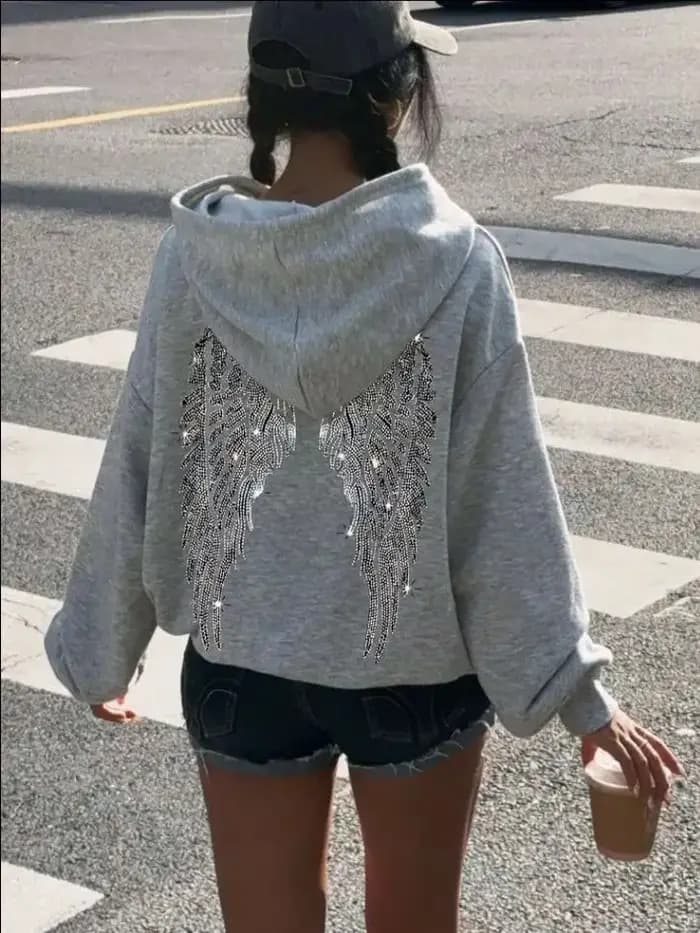 Sweat à capuche gothique pour hommes et femmes