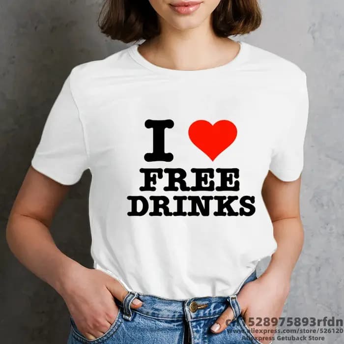 T-shirt à col rond personnalisé pour hommes et femmes