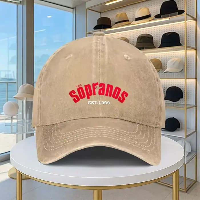 1 casquette de baseball au design Sopranos | Léger, portable, réglable, multicolore, unisexe, styl