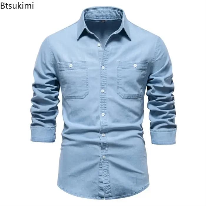 Nouvelle Chemise en Jean pour Homme