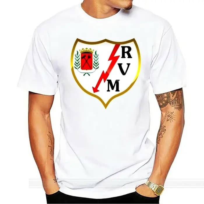 T-shirt Rayo Vallecano en coton