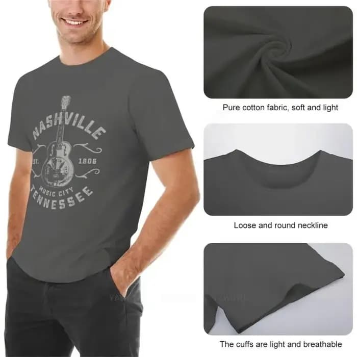 Nashville Music City Tennessee T-Shirt
