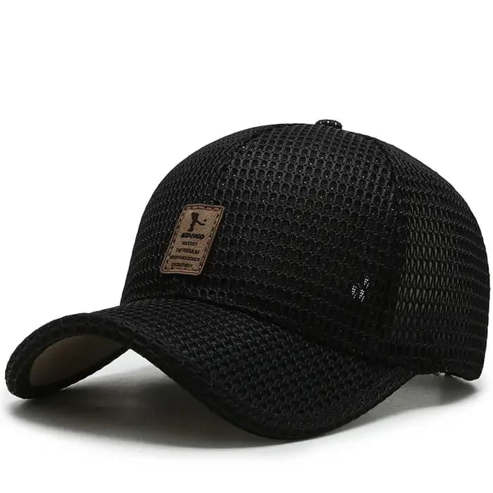 Casquette de baseball respirante pour hommes